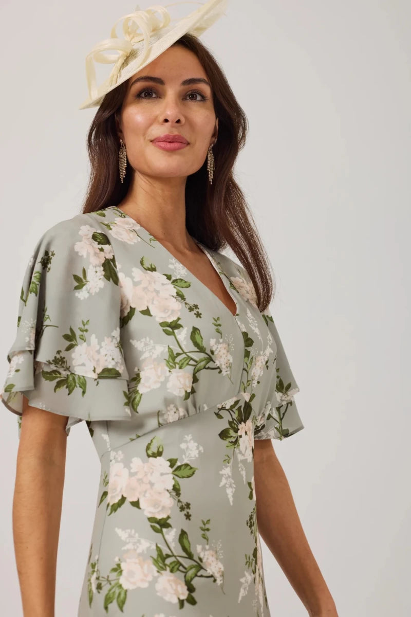 Jodie Dress in Green Print | Samantha Jane Samantha Jane | Rebecca James (formerly Curvy Chic Boutique) Belfast
