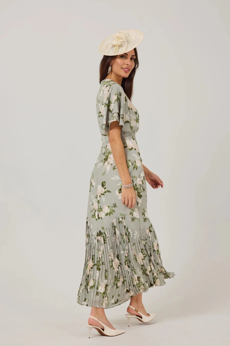 Jodie Dress in Green Print | Samantha Jane Samantha Jane | Rebecca James (formerly Curvy Chic Boutique) Belfast