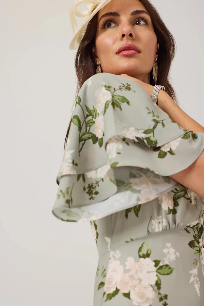 Jodie Dress in Green Print | Samantha Jane Samantha Jane | Rebecca James (formerly Curvy Chic Boutique) Belfast