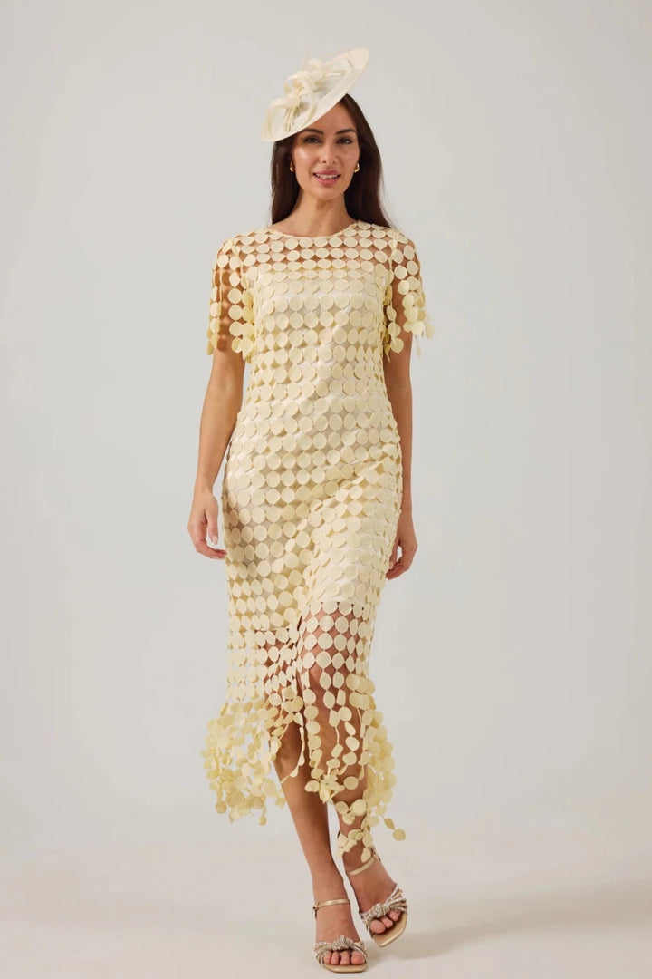 Samantha Jane Sammi mother of the bride dress in Butter Yellow
