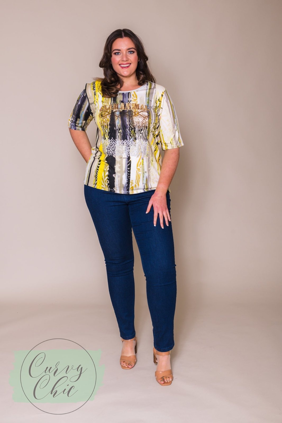 Stylish plus size on sale tops