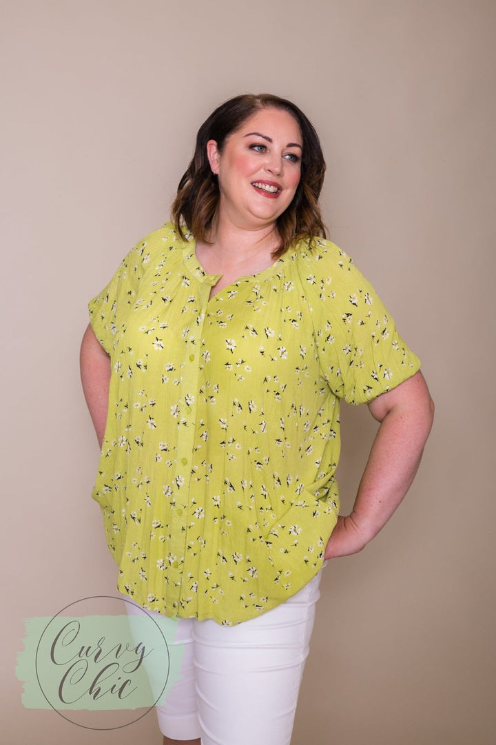 White Plus Size Stretch Long Shorts - Curvy Chic Boutique